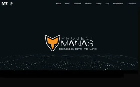 Project Manas site